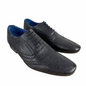 Ted Baker Cirek 2 Oxford Shoes Black Navy Size 11